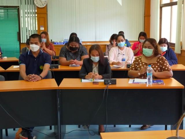 ประชุมพนักงานอบต.พนมประจำเดือน ม.ค.2565